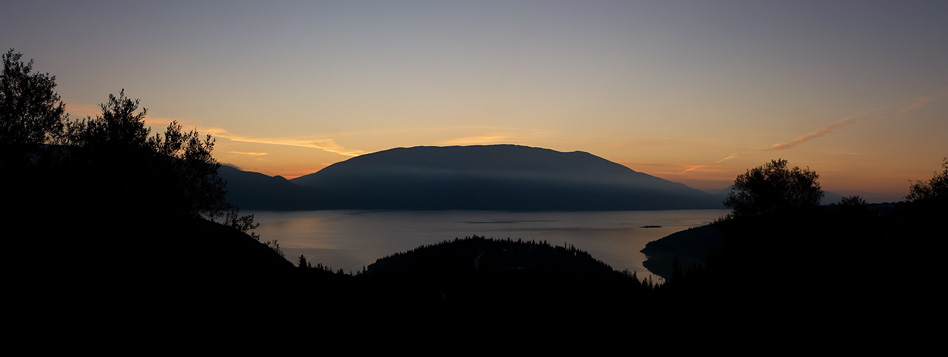 Sunrise over Ithaka